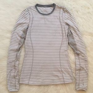 Lululemon Long Sleeve Striped Shirt